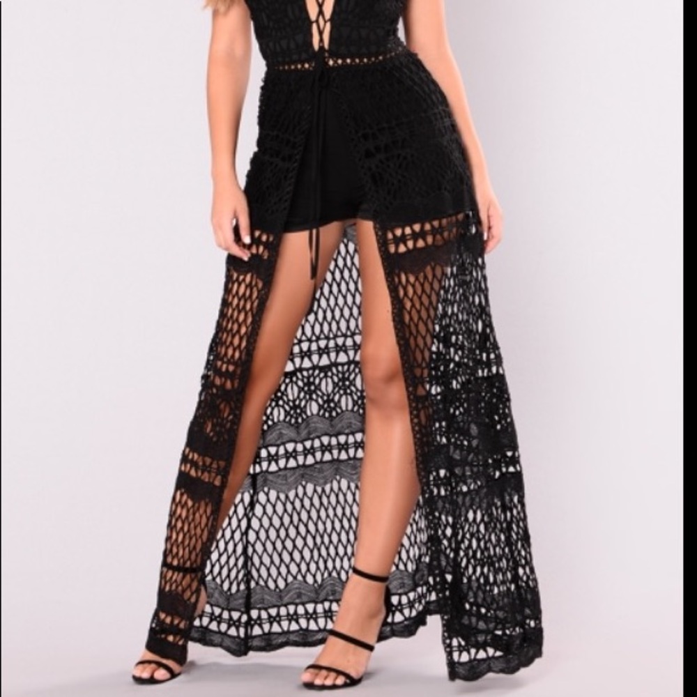 Black Romper Dress